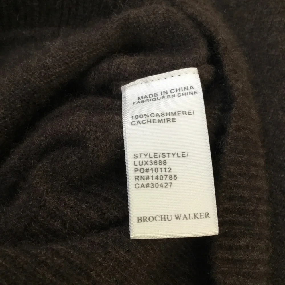 Brochu Walker Phinneas Wrap Cashmere Sweater - Picture 12 of 16